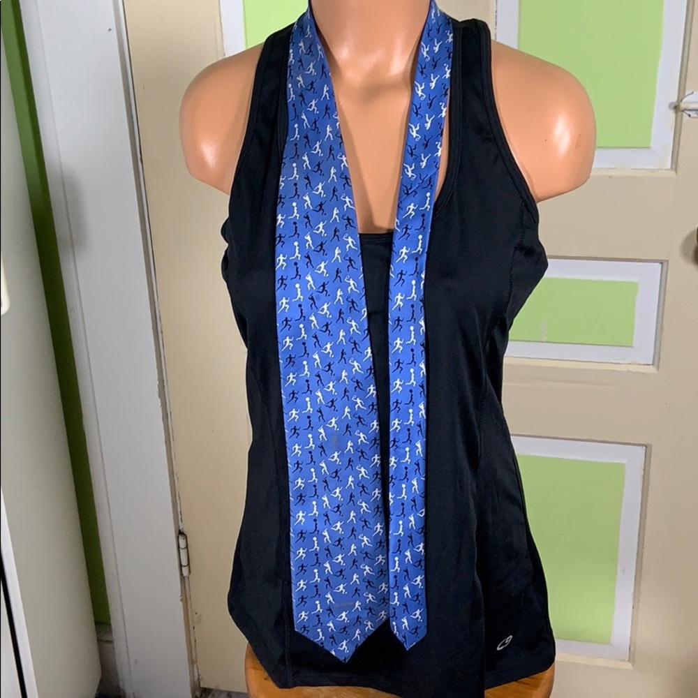 1996 Atlanta OLYMPIC GAMES TIE BLUE ALL SPORTS